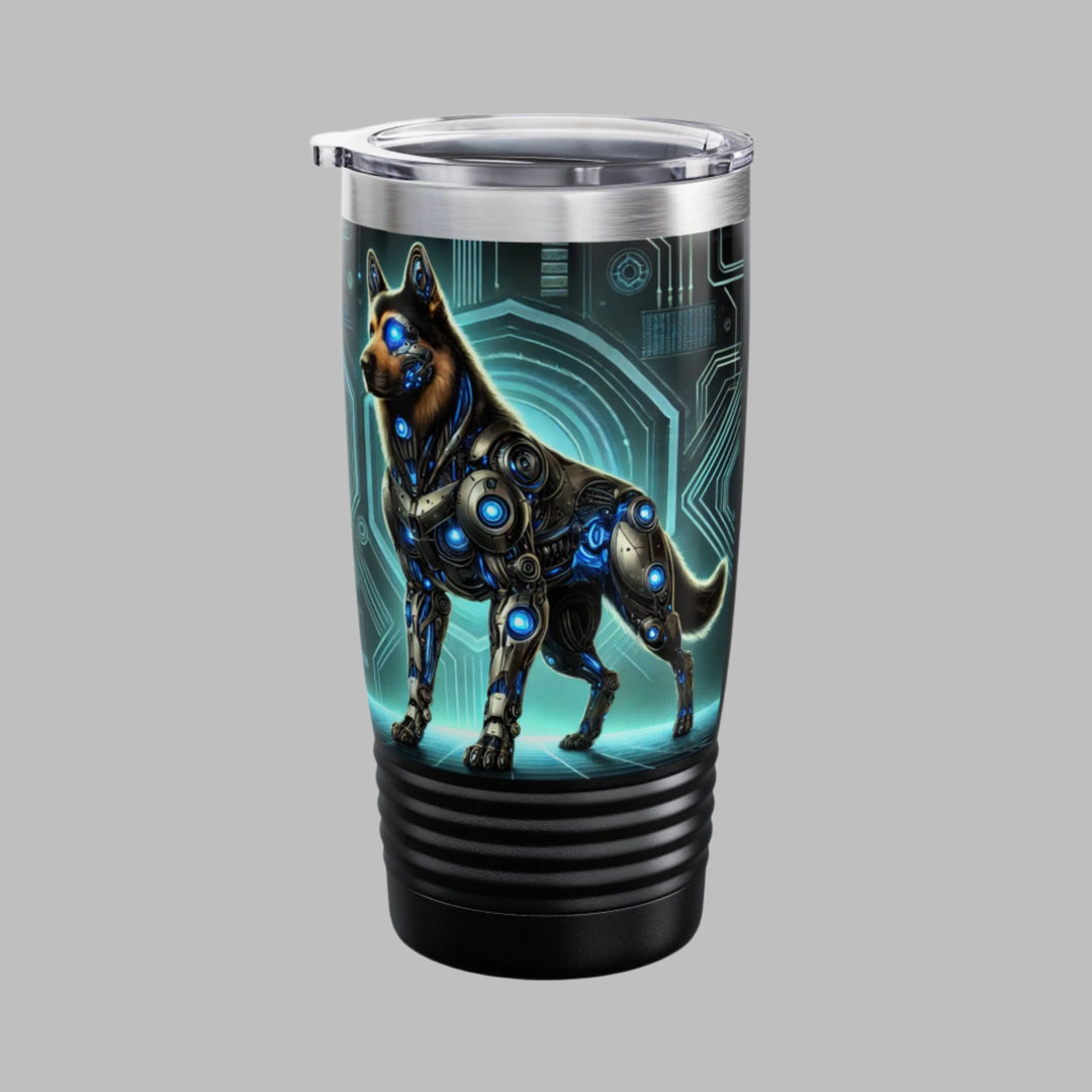 German Shepherd Tumbler