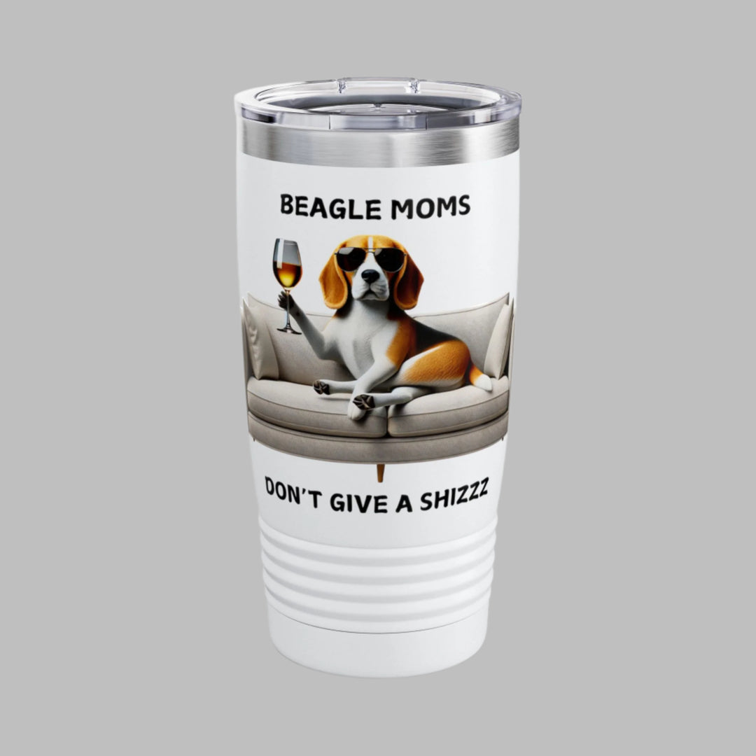 Beagle Moms Don't Give A Shizzz Tumbler