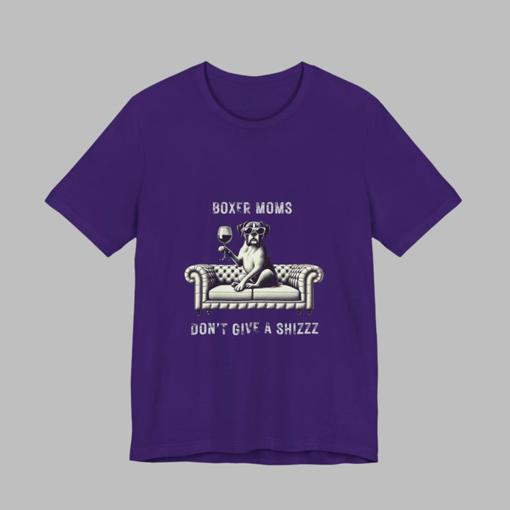 Boxer Moms Don't Give A Shizzz T-Shirt