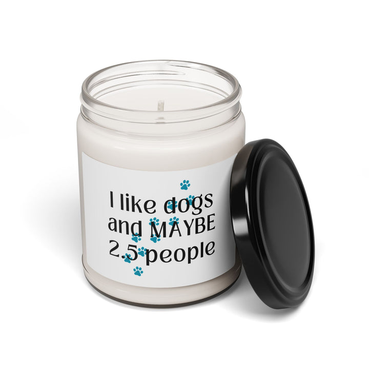 I Like Dogs and MAYBE 2.5 People Candle