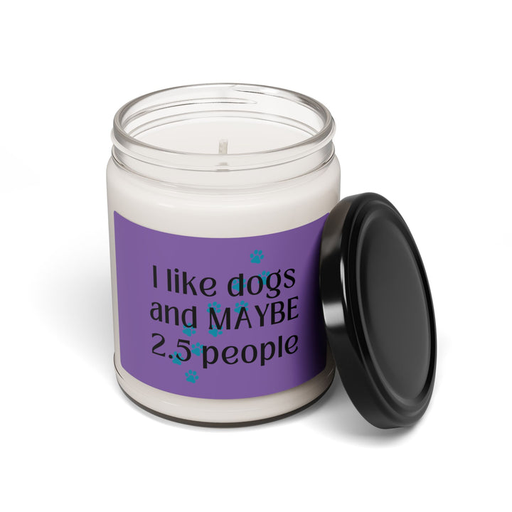 I Like Dogs and MAYBE 2.5 People Candle