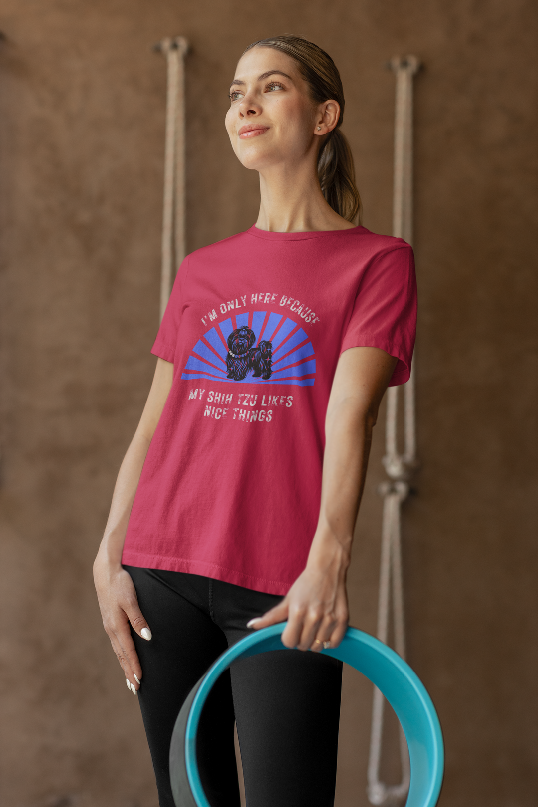 I'm Only Here Because My Shih Tzu T-Shirt