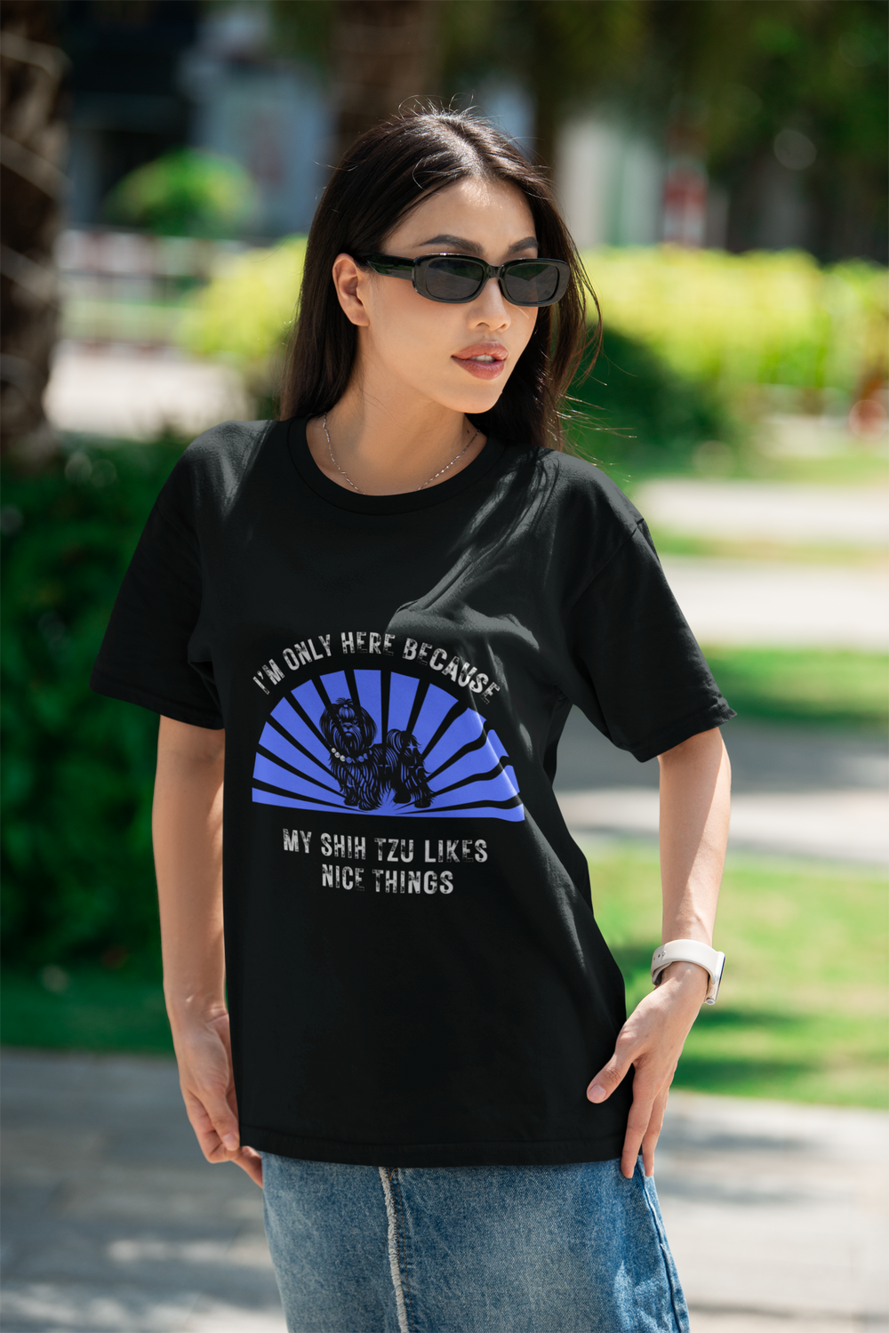 Shih Tzu mom tshirt