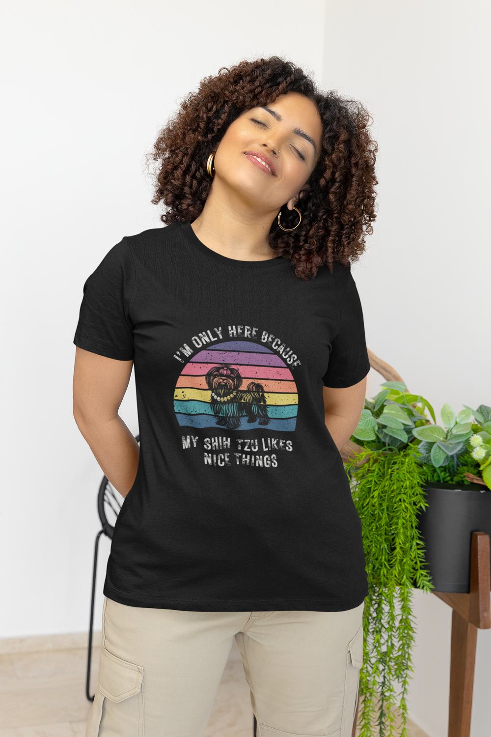 Shih Tzu mom tshirt
