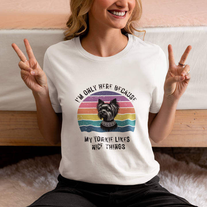 Yorkie mom shirt