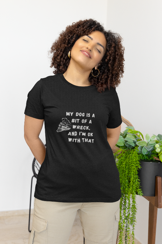 Funny dog mom tshirt