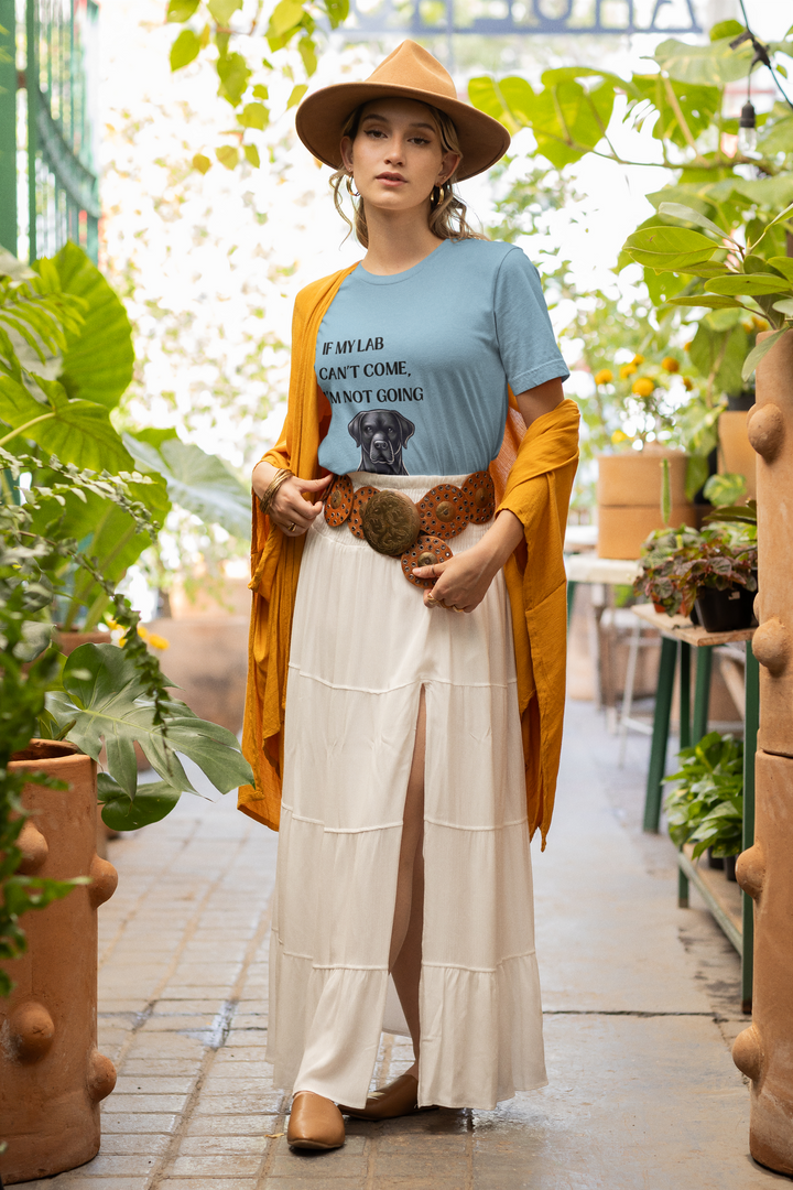 If My Lab Can't Come T-Shirt