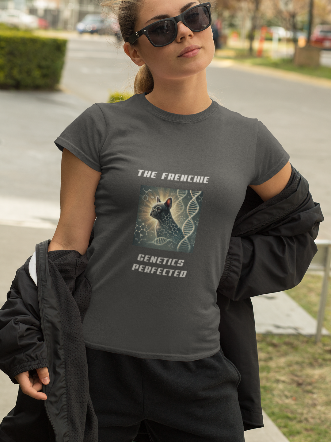 The Frenchie Genetics Perfected T-Shirt