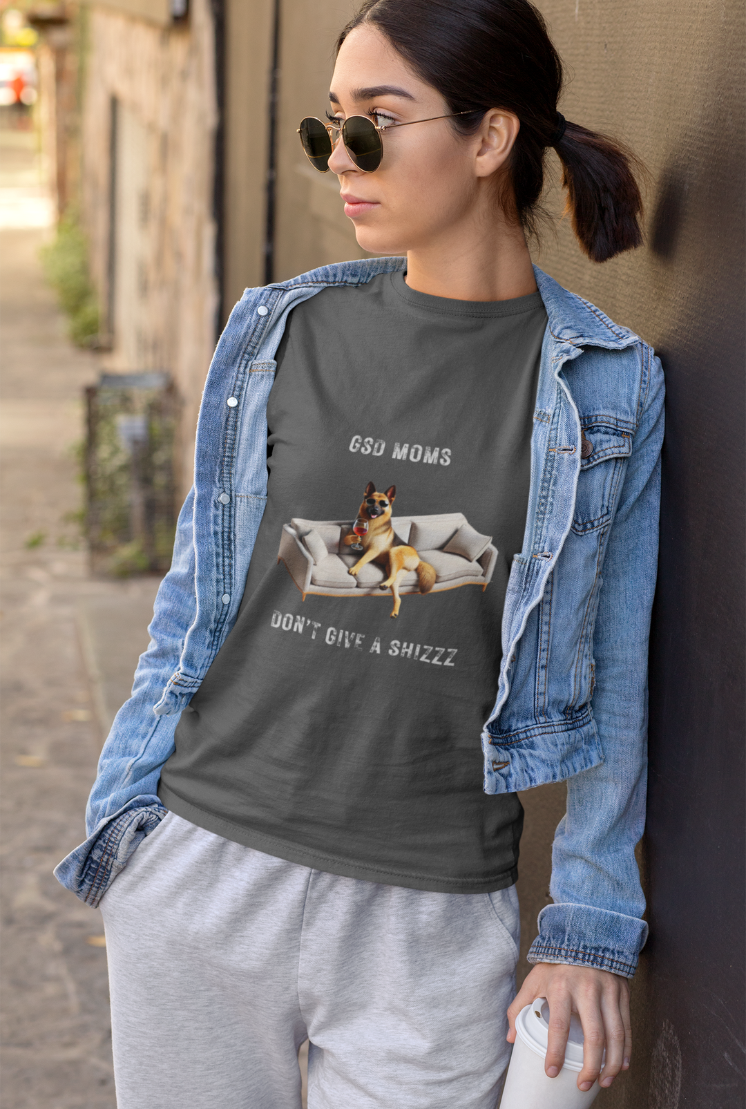 GSD Moms Don't Give A Shizzz T-Shirt