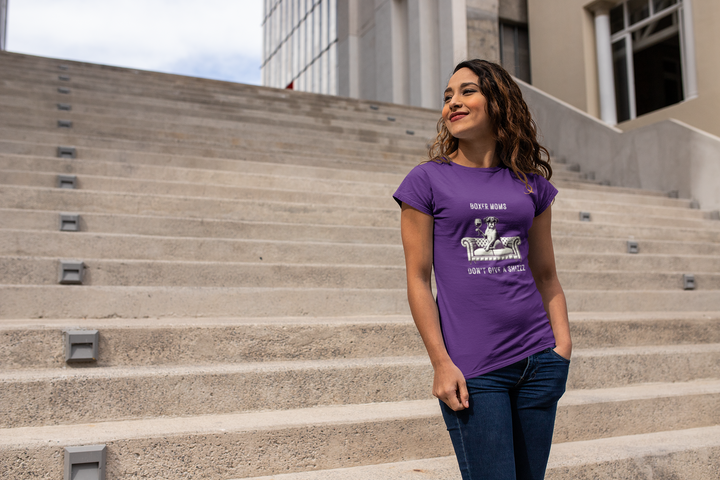 Boxer Moms Don't Give A Shizzz T-Shirt