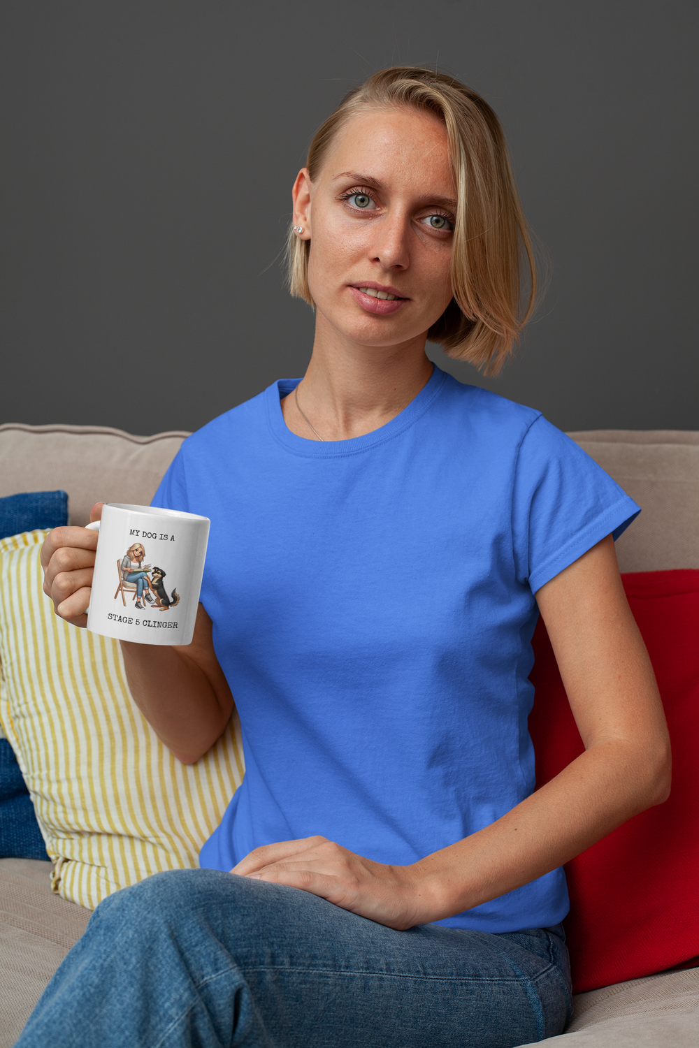Funny dog mom mug