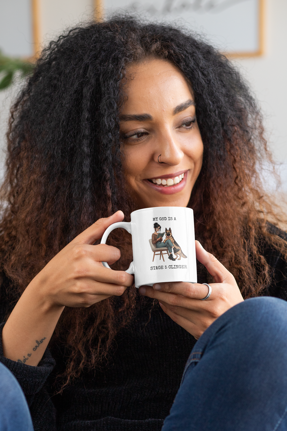 german shepherd mug