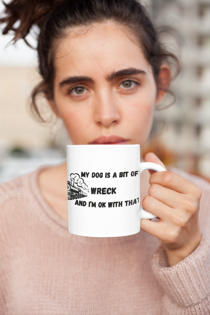Funny dog mom mug