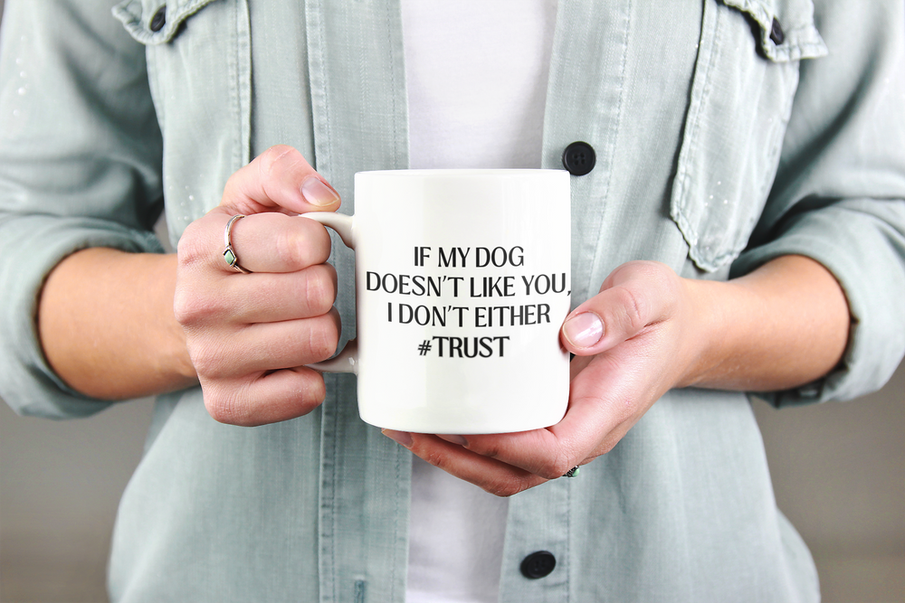 Funny dog lover mug