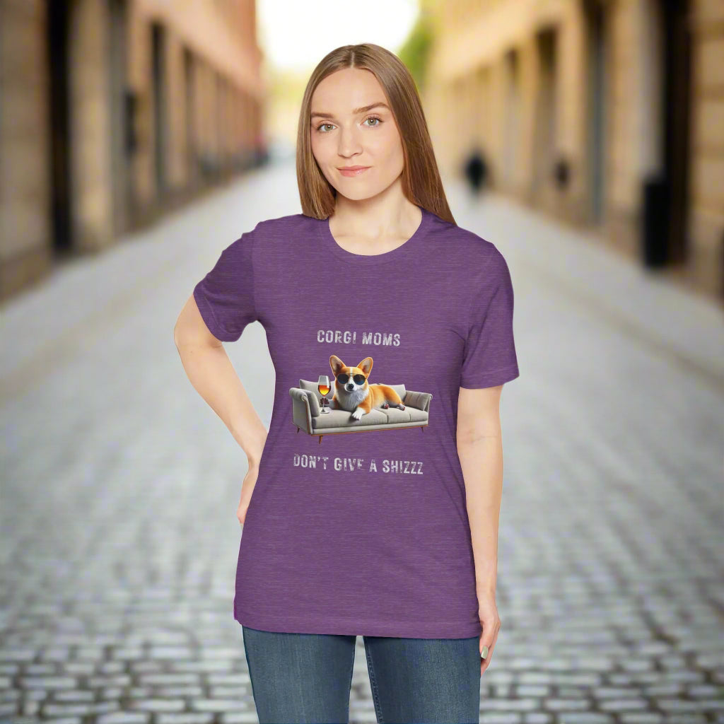 Corgi Moms Don't Give A Shizzz T-Shirt