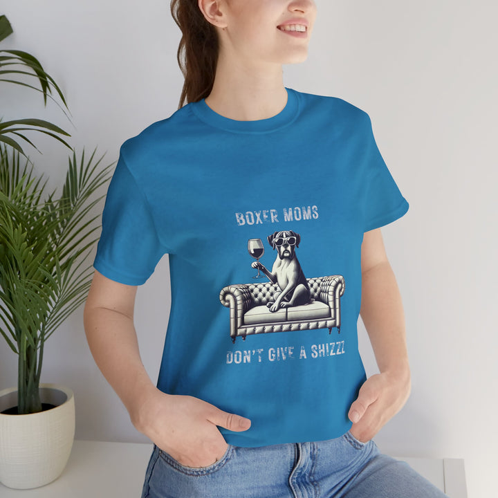Boxer Moms Don't Give A Shizzz T-Shirt