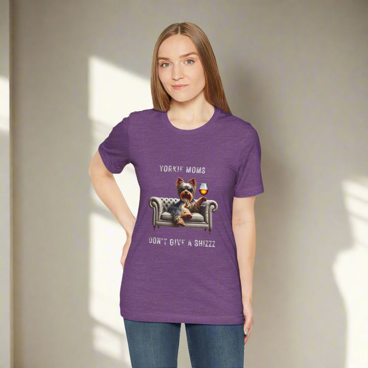 Yorkie Moms Don't Give A Shizzz T-Shirt