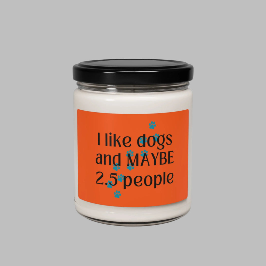 I Like Dogs and MAYBE 2.5 People Candle