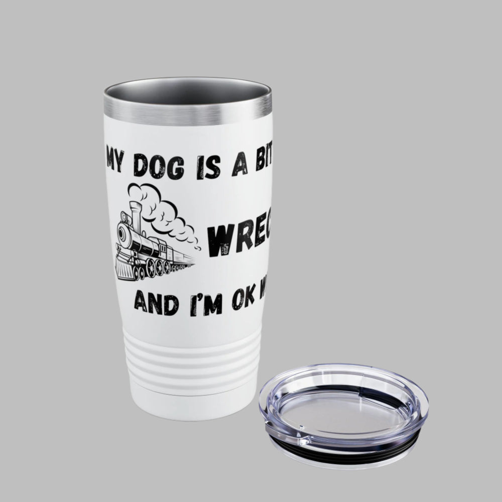 Funny dog tumbler