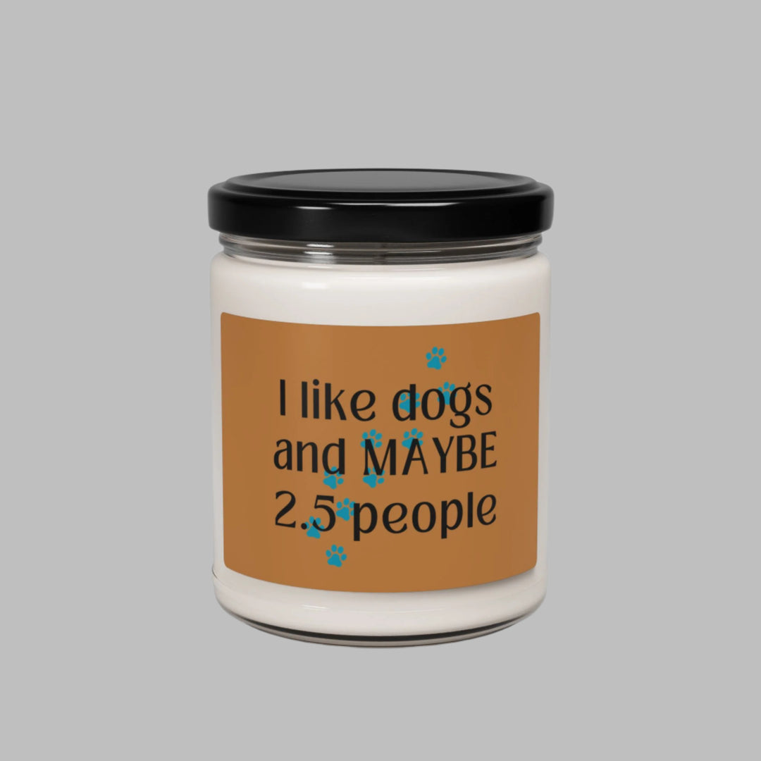 I Like Dogs and MAYBE 2.5 People Candle