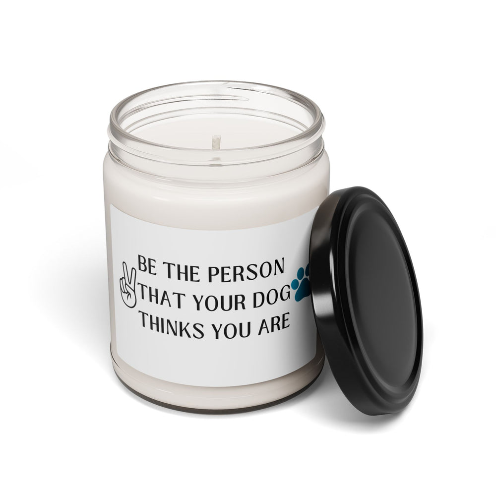 Dog lover candle