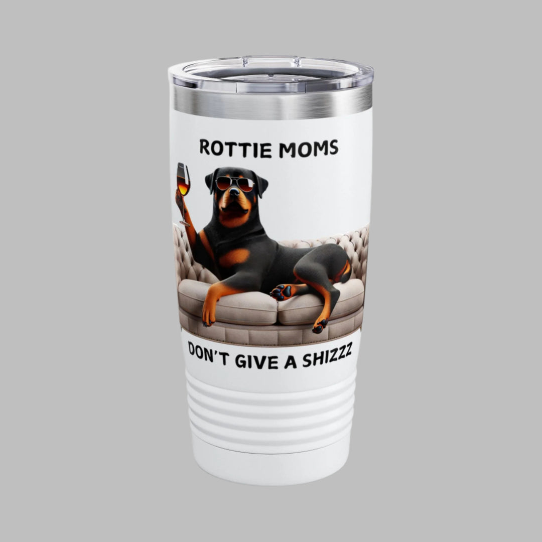 Rottie Moms Don't Give A Shizzz Tumbler
