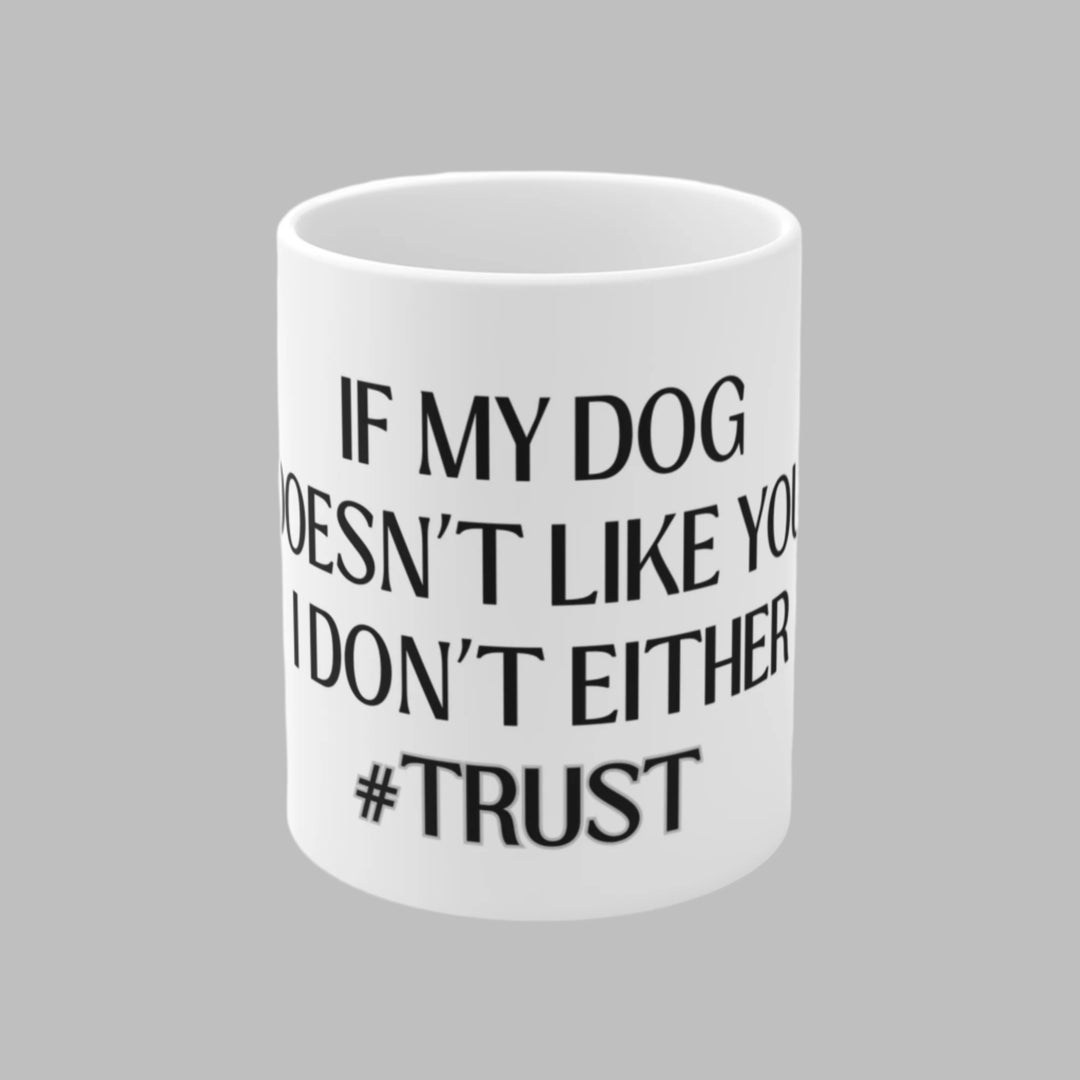 If My Dog Doesn't Like You Mug